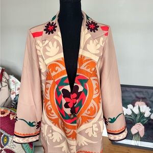Elegant Multicolor Women's Blazer